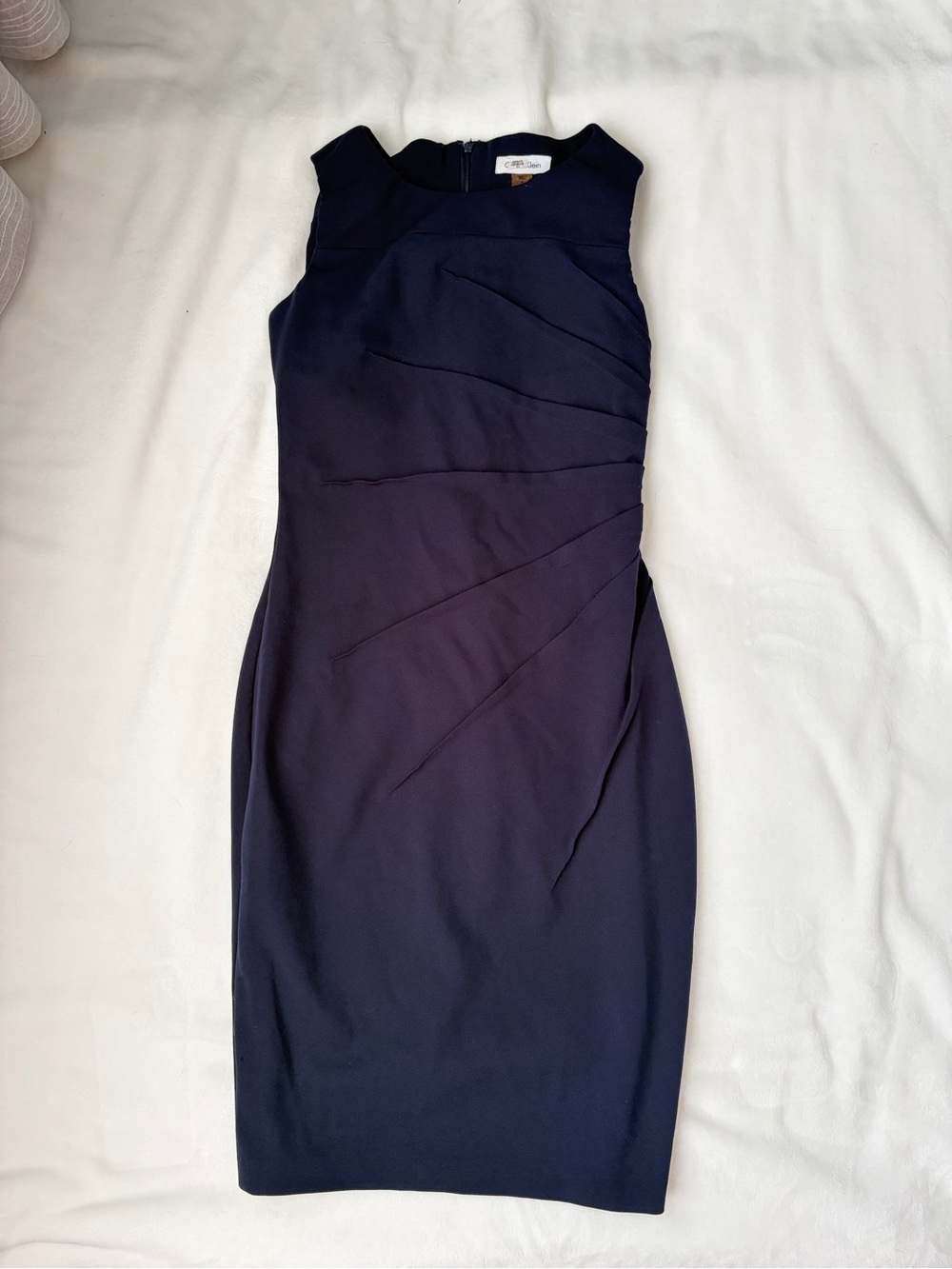 Calvin Klein Navy Sheath Dress